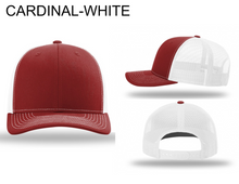 Load image into Gallery viewer, Cardinal/White Richardson Trucker 112
