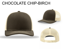Load image into Gallery viewer, Chocolate Chip/Birch Richardson Trucker 112