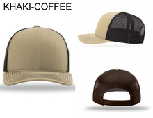 Load image into Gallery viewer, Khaki/Coffee Richardson Trucker 112