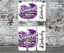 Load image into Gallery viewer, #005 Purple-Senior Tumbler
