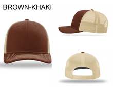 Load image into Gallery viewer, Brown/Khaki Richardson Trucker 112
