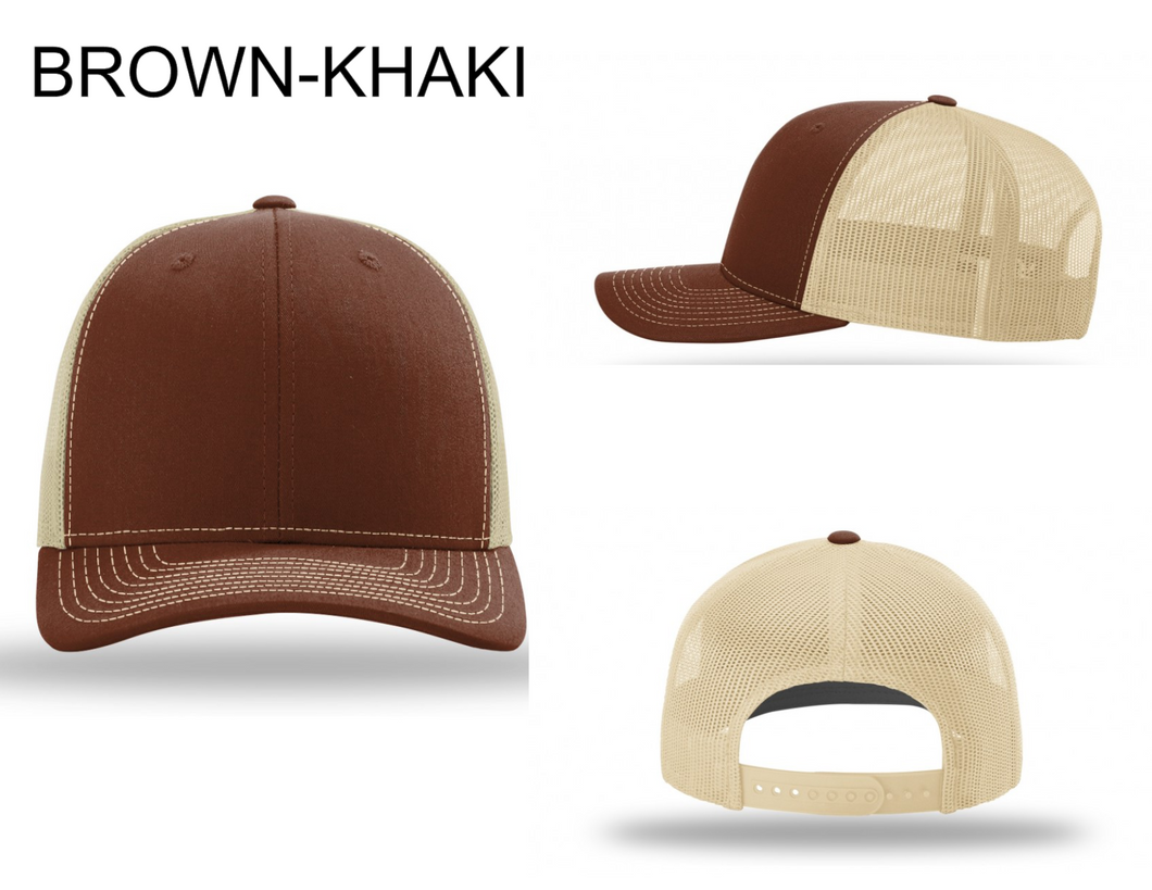 Brown/Khaki Richardson Trucker 112