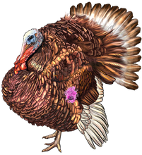 Load image into Gallery viewer, #10 Patch- DTF Turkey Print
