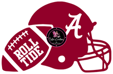 Load image into Gallery viewer, {127} Bleached Checkered Shirt-Roll Tide
