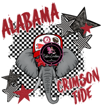 Load image into Gallery viewer, {12} Bleached Checkered Shirt-Alabama
