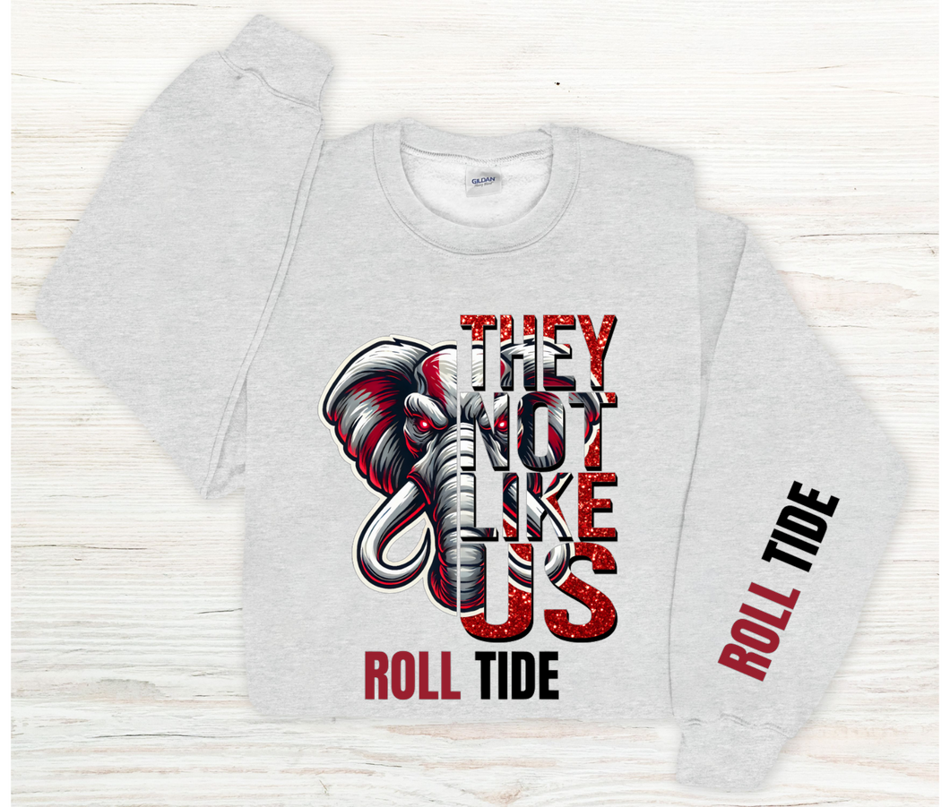 #13 Alabama- Sports Gray Hoodie/Sweatshirt
