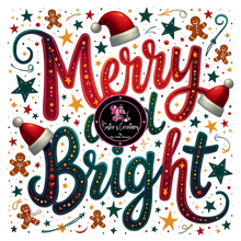 Load image into Gallery viewer, {159-159a} Merry and Bright Hoodie
