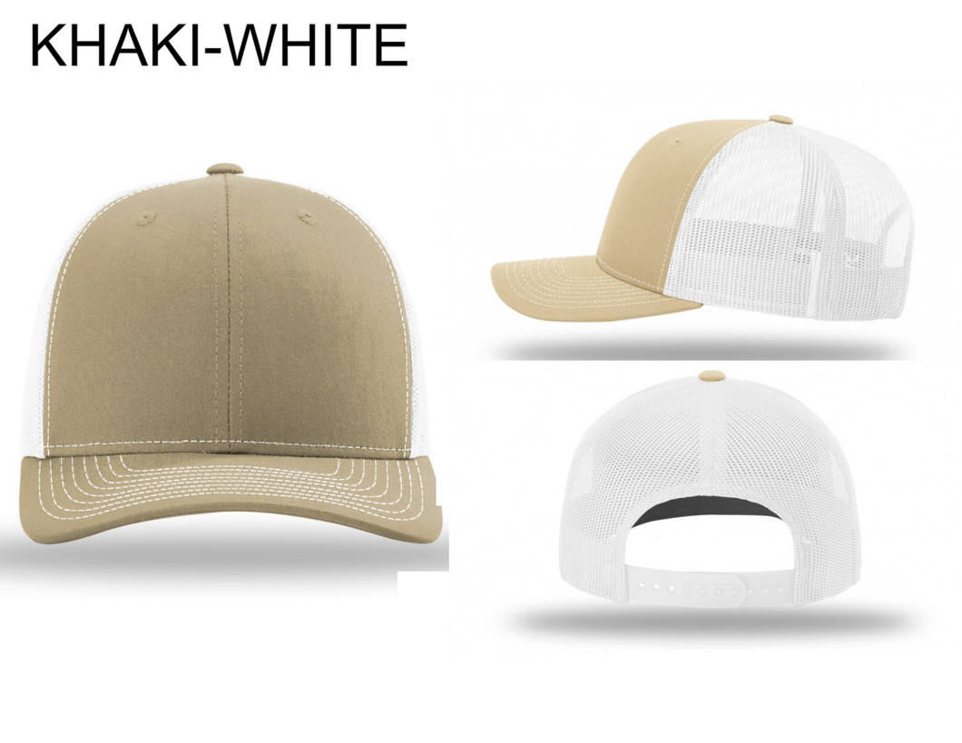 Khaki/White Richardson Trucker 112