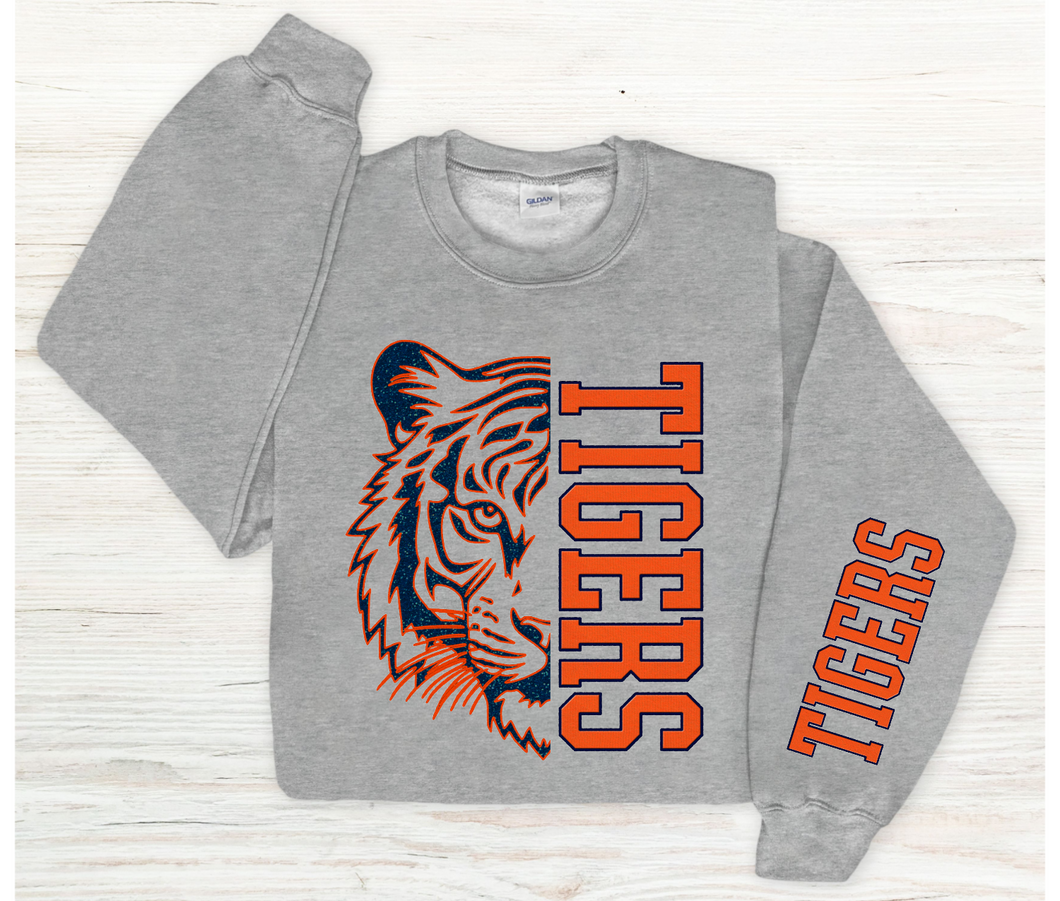 #17 Auburn Sports Gray Hoodie/Sweatshirt
