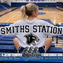 Load image into Gallery viewer, Oversized lettering Sweatshirt- Smiths Station
