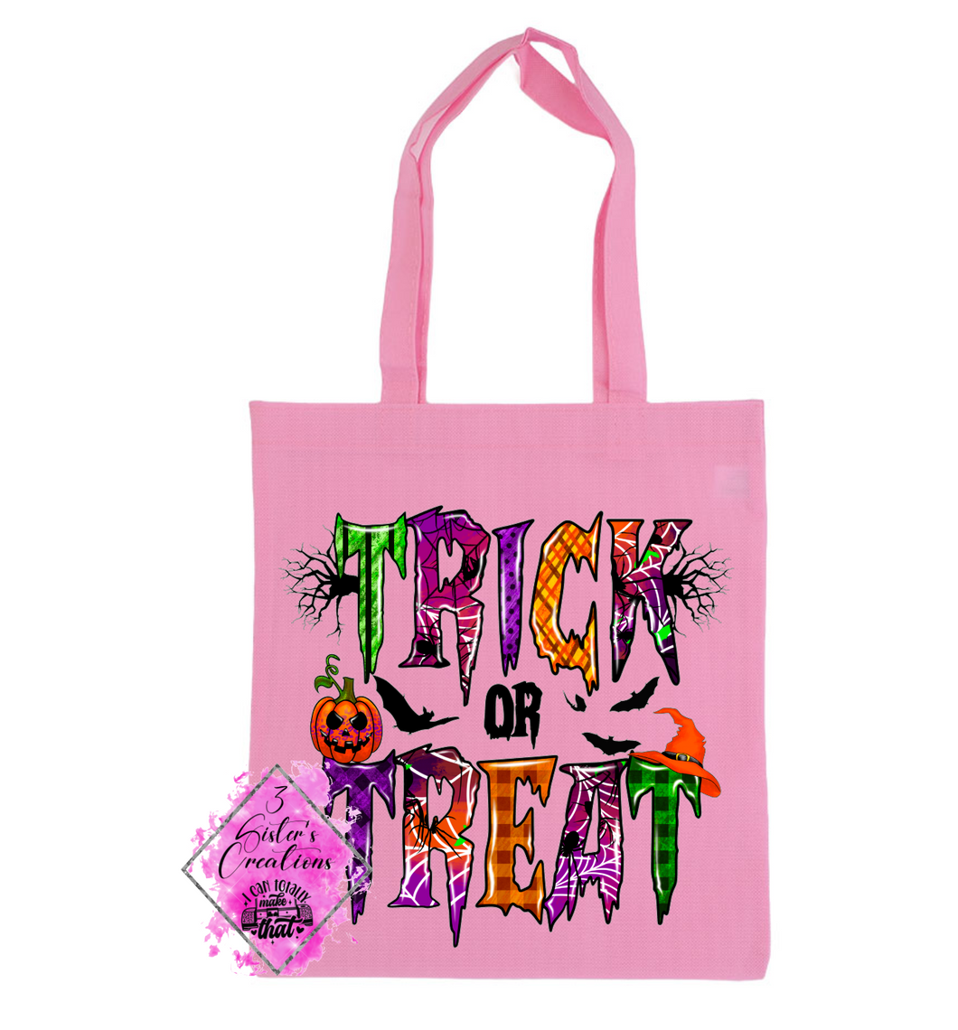 #18 Pink Halloween Bag{large}