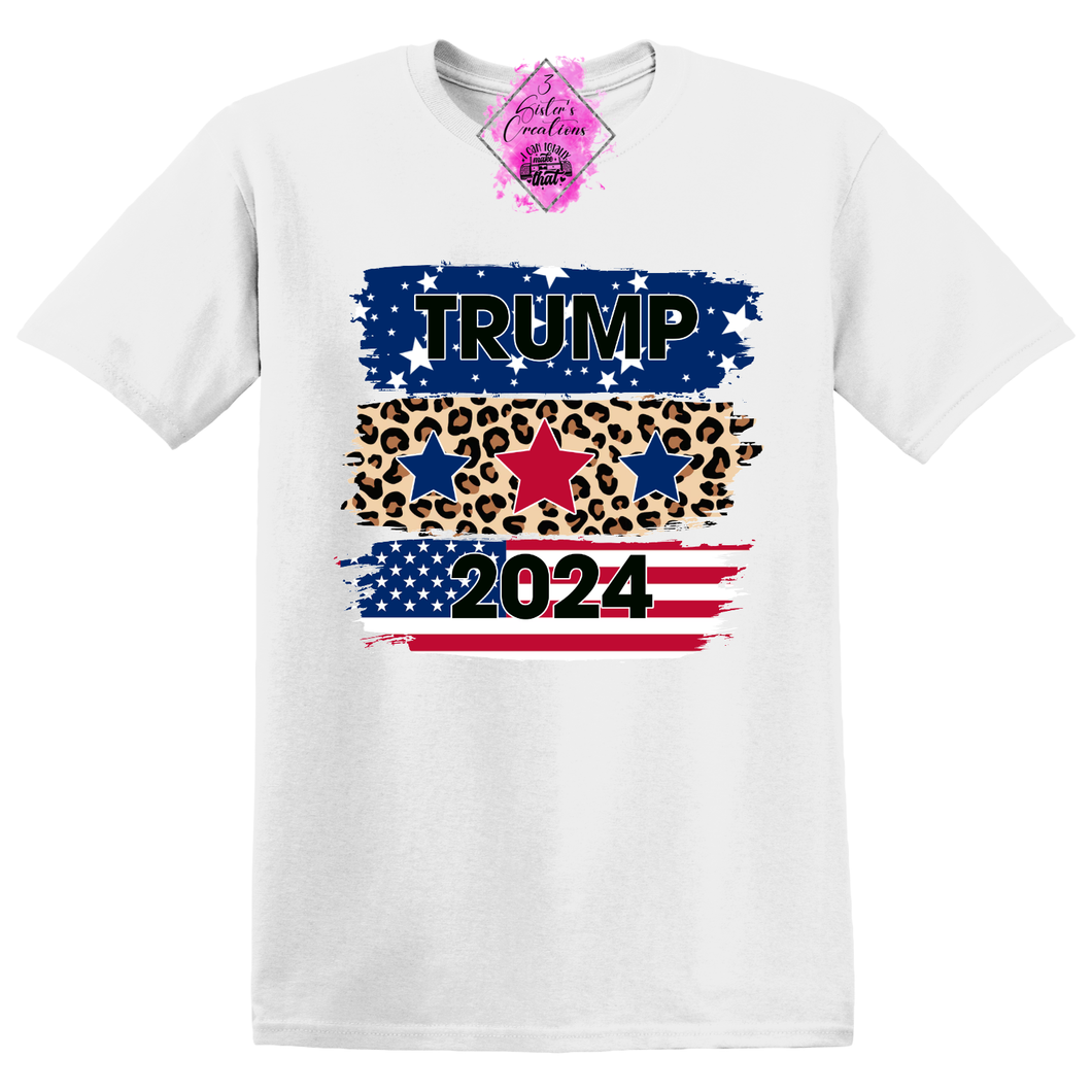 #18 Trump-White T-shirt