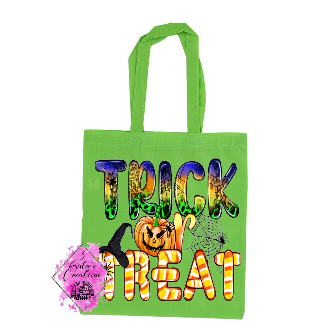 #19 Lime Halloween Bag{large}