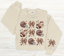 Load image into Gallery viewer, #1 Football Tan Sweatshirt

