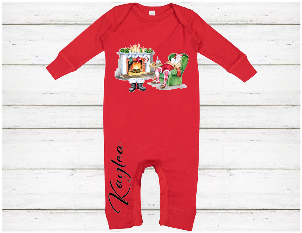 Santa & Fire Place Jumper