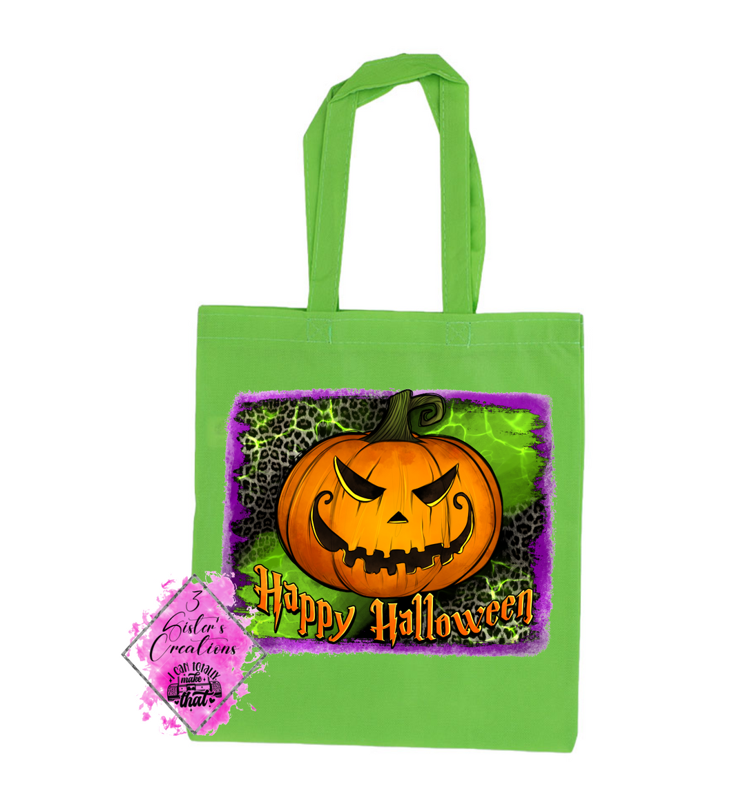 #21 Lime Halloween Bag{large}