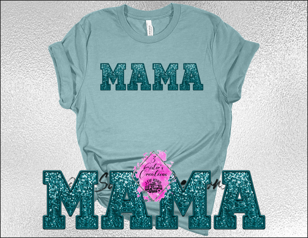 Dark Teal Mama