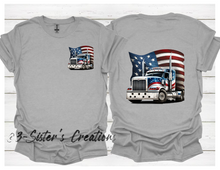 Load image into Gallery viewer, American Flag Big Truck
