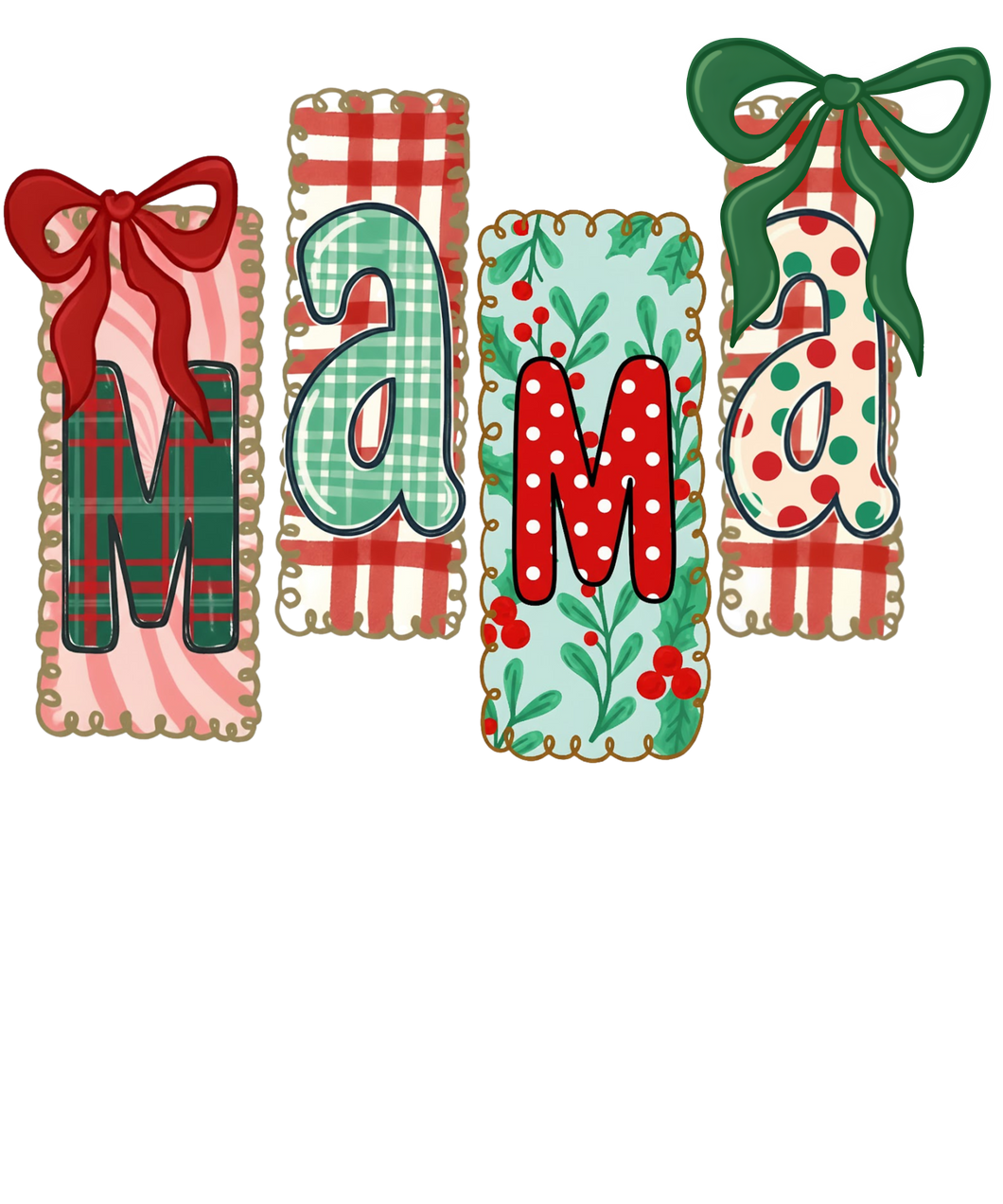 {237} CHRISTMAS- WHITE SWEATSHIRT