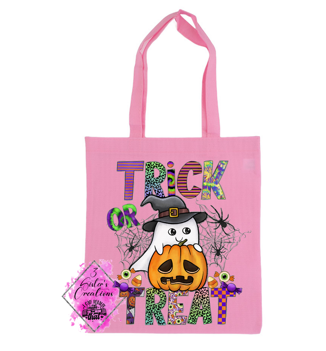 #24 Pink Halloween Bag{large}