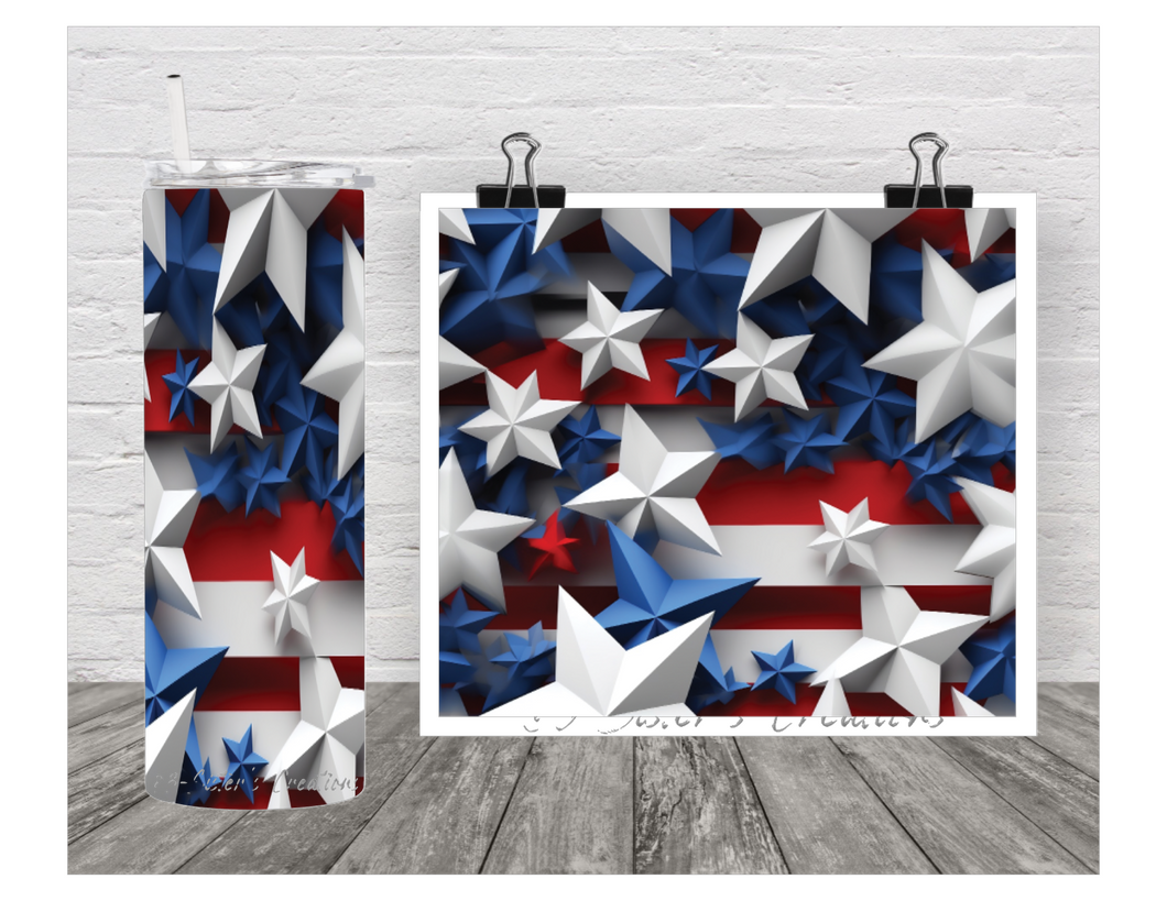 Stars & Stripes Tumbler