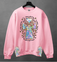 Load image into Gallery viewer, #25 Christmas- Pink Sweatshirt
