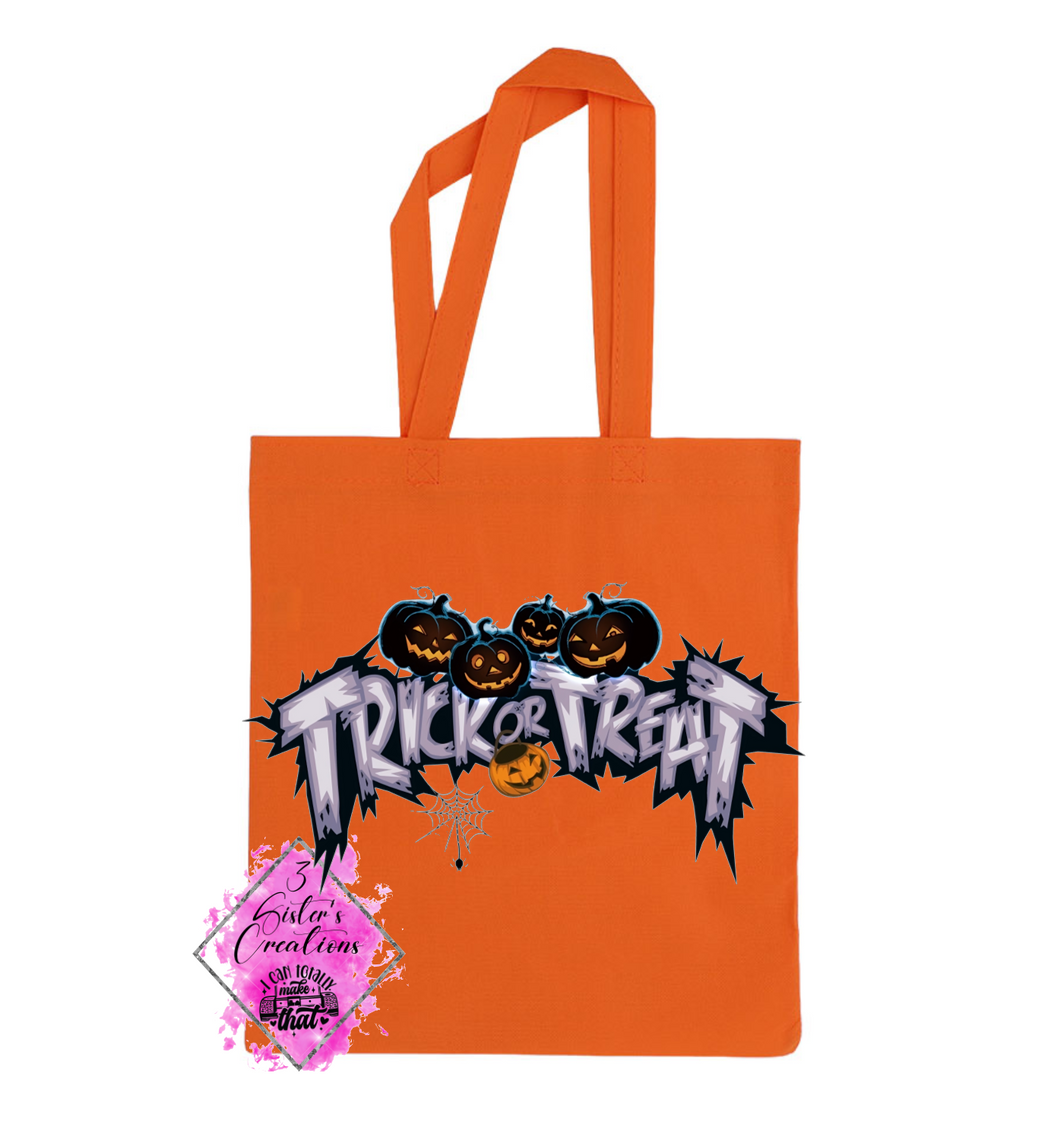 #26 Orange Halloween Bag{large}