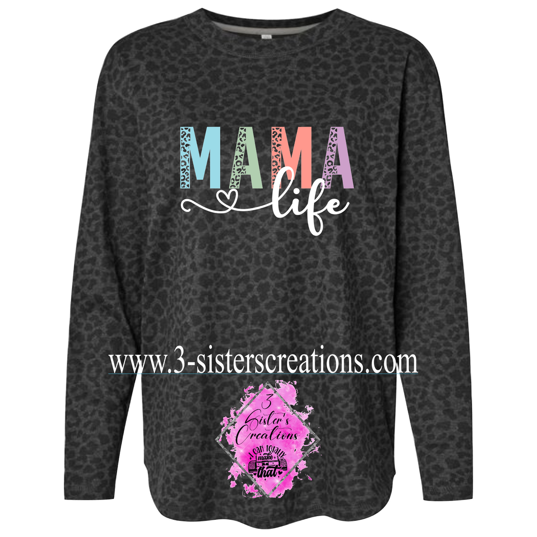 Leopard Long Sleeve-Mama Life