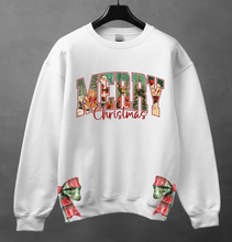 Load image into Gallery viewer, #33 Christmas- White Sweatshirt
