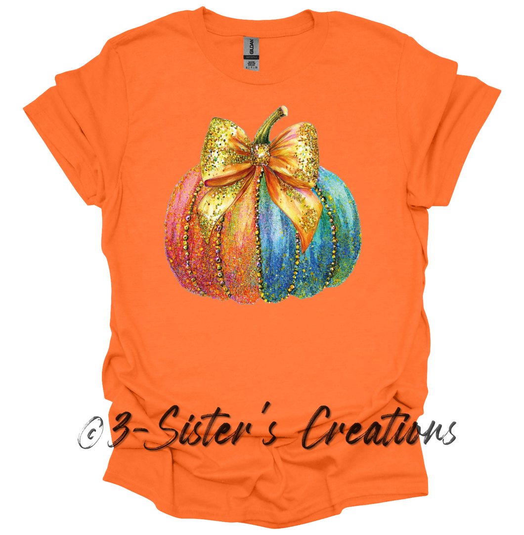 #3 Pumpkin-Orange T-shirt