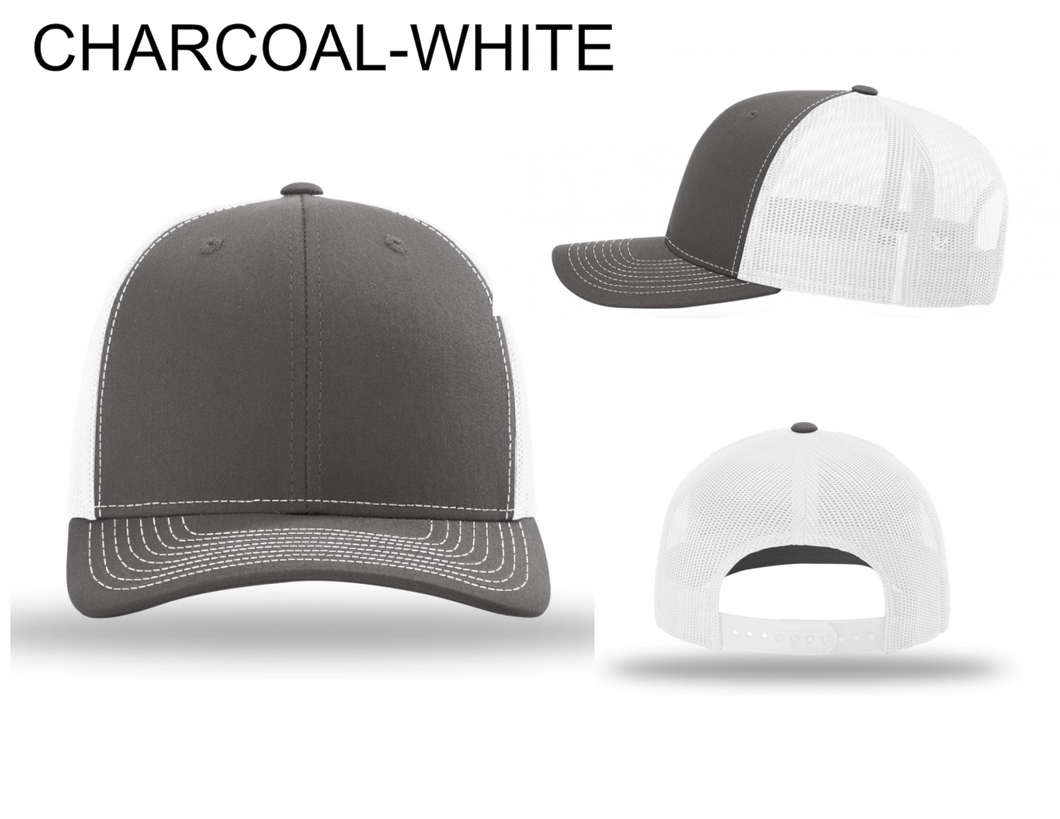 Charcoal/White Richardson Trucker 112