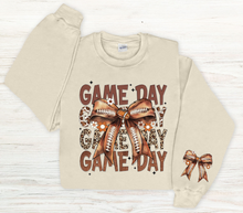 Load image into Gallery viewer, #4 Football Tan Sweatshirt
