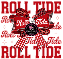 Load image into Gallery viewer, {4} Bleached Checkered Shirt-Roll Tide
