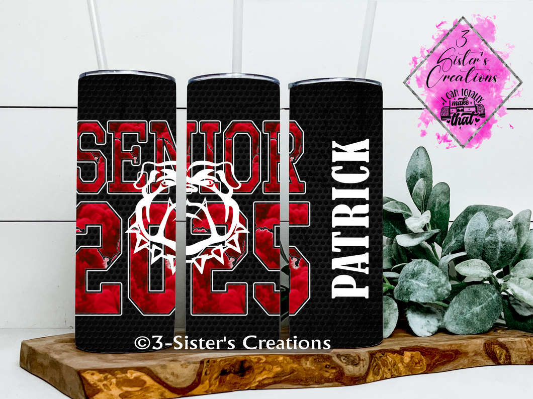 #4a Senior Bulldogs Tumbler