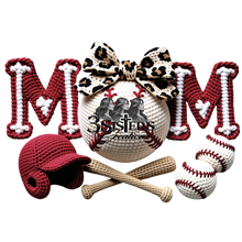 Load image into Gallery viewer, {5-9} Mom Baseball-Faux Yarn
