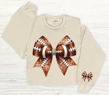 Load image into Gallery viewer, #5 Football Tan Sweatshirt
