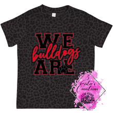 Load image into Gallery viewer, 6 Bulldogs Black Leopard Shirt
