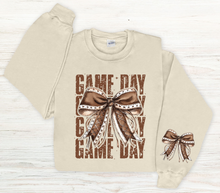 Load image into Gallery viewer, #6 Football Tan Sweatshirt
