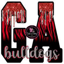 Load image into Gallery viewer, {6} Bleached Checkered Shirt-Bulldogs
