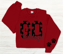 Load image into Gallery viewer, #7 Georgia Red Hoodie/Sweatshirt
