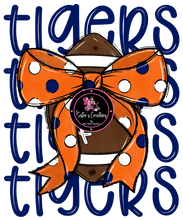 Load image into Gallery viewer, {86} Bleached Checkered Shirt- Tigers
