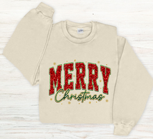 Load image into Gallery viewer, #8 Christmas-Tan Sweatshirt
