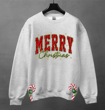 Load image into Gallery viewer, #8 Christmas Sweatshirt Side Bows
