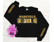 Load image into Gallery viewer, #8 Dadeville Black Hoodie/Sweatshirt
