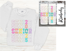 Load image into Gallery viewer, #8 Senior Set- Sweatshirt &amp; Tumbler
