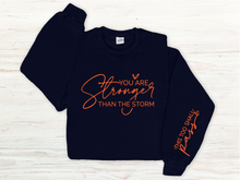 Load image into Gallery viewer, #9 Christ-Navy Sweatshirt
