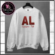 Load image into Gallery viewer, HTV Glitter Applique - AL Crimson Tide
