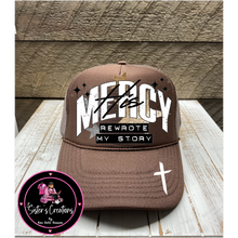 Load image into Gallery viewer, {54} Brown Foam Trucker Hat - Mercy
