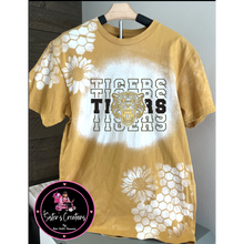 Load image into Gallery viewer, {12} Bleached Honeycomb Shirt-Dadeville Tigers
