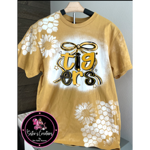 Load image into Gallery viewer, {73} Bleached Honeycomb Shirt-Dadeville Tigers
